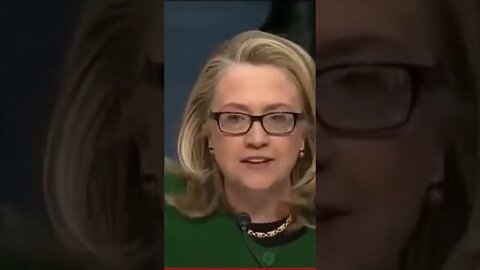 Hillary on Benghazi: "What Difference Does It Make?" #shorts