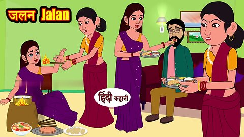 Kahani जलन Jalan | Hindi Kahaniya | Bedtime Moral Stories | Hindi Stories New Story | Saas Bahu