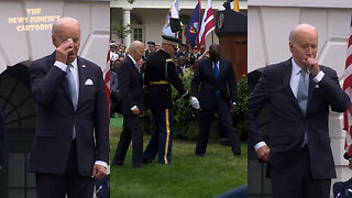 Biden Clown Marching Show.