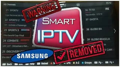 Smart IPTV Removed by Samsung