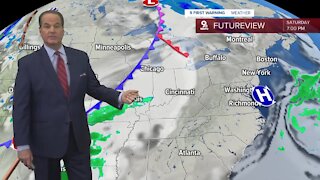 Thursday snow forecast: Snow moves out, cold stays