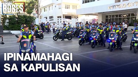 16 na motorsiklo, ipinamahagi ng lokal na pamahalaan ng Antipolo