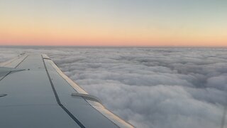 Perth YPPH runway 24 sunset landing Qantaslink Fokker 100