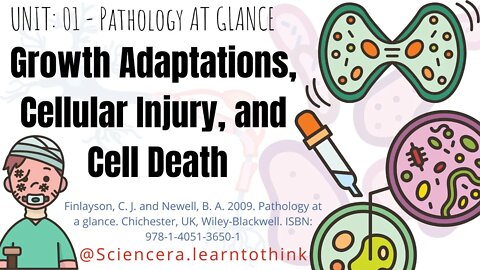 UNIT 01: Growth Adaptation, Cellular injury and cell death - BMI2606