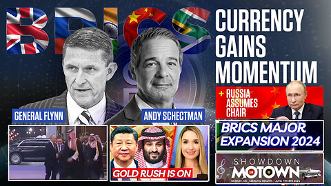 General Flynn & Andy Schectman | BRICS | The Collapse of the Dollar...Little By Little Since 1971...Then All At Once...Is De-Dollarization Happening NOW?! Are CBDCs Around the Corner? What Are Bail-Ins? TimeToFreeAmerica.com/BricsMap