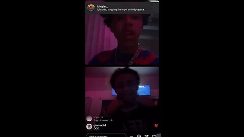 DDOSAMA X LUH TYLER INSTAGRAM LIVE: Dynamic DUO In The Studio Together Cooking Up Songs (05/24/23)