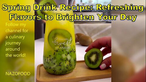 Spring Drink Recipe: Refreshing Flavors to Brighten Your Day #SpringDrinks #RefreshingRecipes
