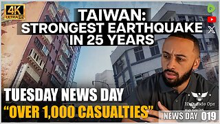 Abortion Banned? | SBF Sentenced | $20 Min Wage | Taiwanese Quake | TUESDAY NEWS 019