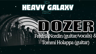 HG | DOZER - Fredrik Nordin (guitar/vocals) & Tommi Holappa (guitar)