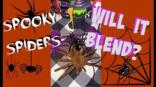 Will These Spooky Spiders Blend Up?