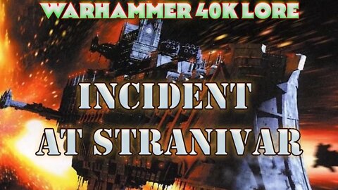 Incident at Stranivar by Gordon Rennie Warhammer 40k Gothic War Story