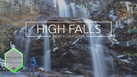 High Falls, Glenville, NC -- 4K Cinematic