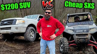Cheapest SUV vs Cheapest SXS Off-Road Challenge