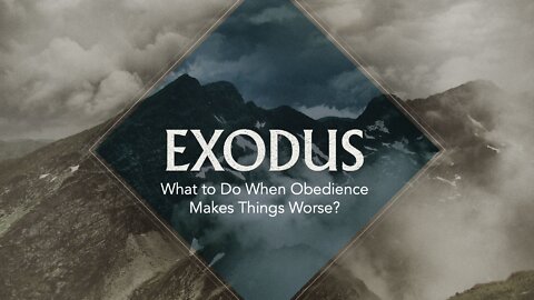 Exodus: Episode 6. What to Do When Obedience Makes Things Worse?