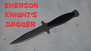 Emerson Knives Knight's Dagger Unboxing And Overview