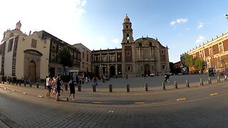 Plaza de Santo Domingo in Mexico City