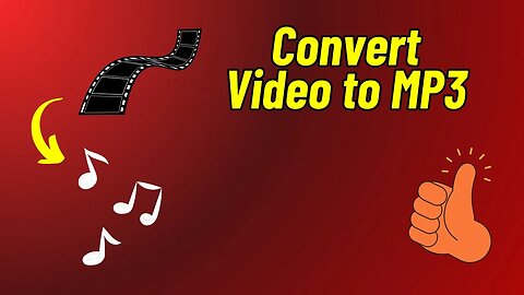 How to convert Video to MP3