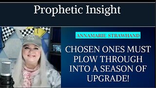 Prophetic Insight: Chosen Ones Must Plow Through Into A Season Of UPGRADE! Your Divine Purpose!