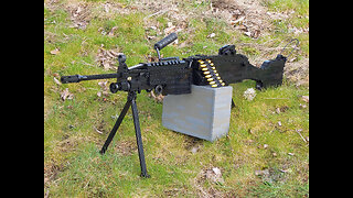 LEGO M249 SAW Machine Gun
