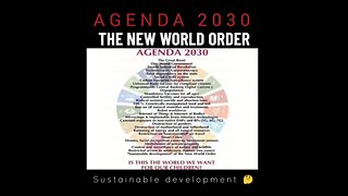 AGENDA2030 - Goals for sustainable development IS TOTAL CONTROL of the NWO