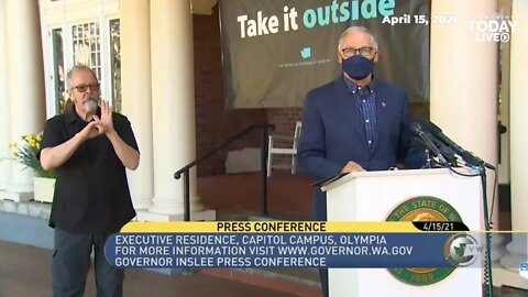 Gov. Jay Inslee gives an update on the state's response to the ongoing COVID-19 pandemic