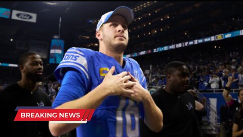 Jared Goff | A Detroit Lions Hero