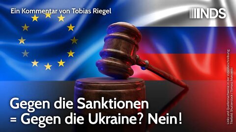 Gegen die Sanktionen = Gegen die Ukraine? Nein! | Tobias Riegel | NDS-Podcast