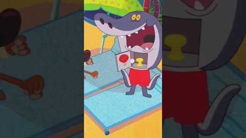 Zig And Sharko Enjoying Beach#shorts #short #zigandsharko #marina #cartoon #KKDUCARTOON