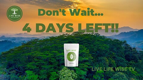 Don't Wait! 4 Days Left!