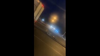 Truck Driver Crashes Into Pole