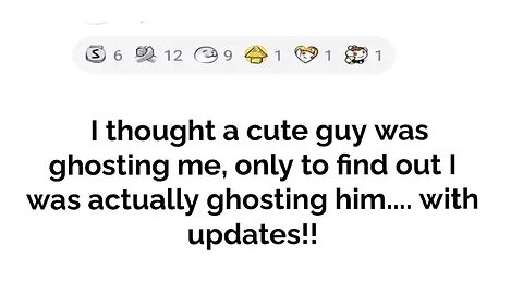 I thought a cute was ghosting me.... with updates!!