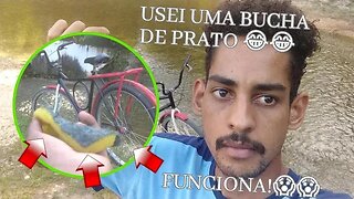 vale a Pena lavar a bicicleta com uma bucha de prato??? eu usei uma bucha e os resultados foram...🙈