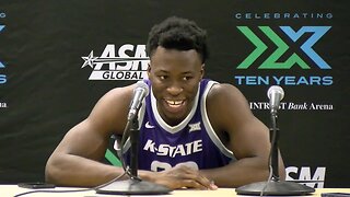 Kansas State Basketball | Kaosi Ezeagu, Markquis Nowell Press Conference | KSU 65, Wichita State 59