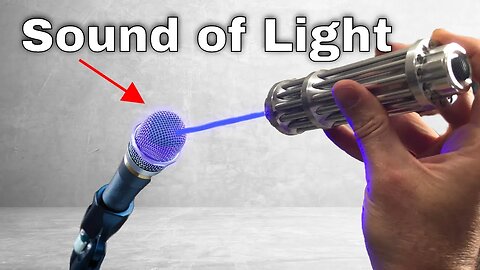How Microphones Can Record LightRecording My Voice As Light Waves