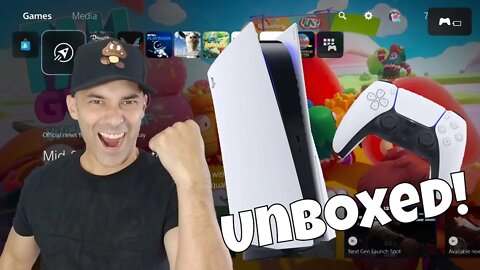 PS5 unboxed & reviewed! Also party hats and crude jokes. UPDATED - CHECK DESCRIPTION!