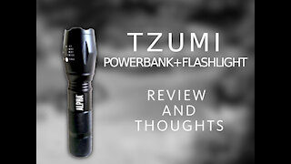 Tzumi Alpha Flashlight + Powerbank Review and Thoughts