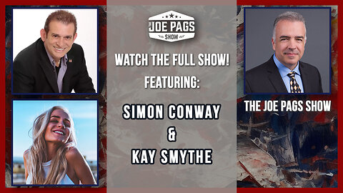 The Joe Pags Show 1-15-24 - Simon Conway from Iowa and Kay Smythe Join!