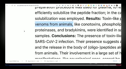 Dr. Bryan Ardis | “They Have Been Targeting People With Toxins From Venomous Creatures For Decades.” - Dr. Bryan Ardis
