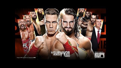 Wwe Team Cena VS Team Authority Survivor Series 2014(5 ON 5 Tag Elimination Match )