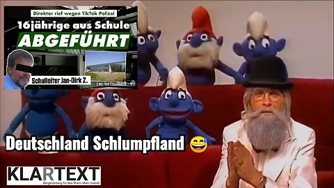 🟦🟦🟦 Lieber Schlumpfland, statt Denunziantenland 🟦🟦🟦