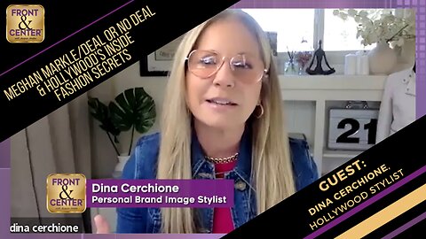 Front & Center: Dina Cerchione, discusses Meghan Markle/Deal or No Deal & being a Hollywood Stylist