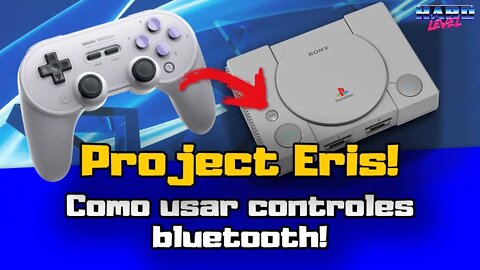 PS1 Classic Edition (Mini) - Project Eris! Como usar controles bluetooth!