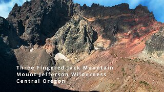 STANDING ON THE EDGE OF GLORY, LITERALLY! | Hidden Turquoise Cirque | Three Fingered Jack Mt. | 4K