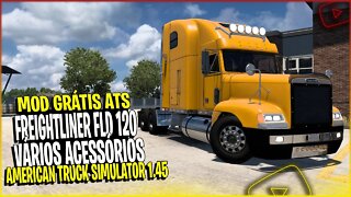 ▶️Freightliner FLD 120 AMERICAN TRUCK SIMULATOR 1.45