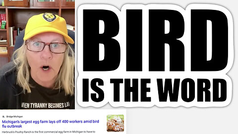 Dr. Judy Mikovits | Why Is the Mainstream Media Reporting? "3 More Michigan Daily Herds Test Positive for Bird Flu" + What Is Going On At UCLA? + What Is PlandemicSeries.com? + 68 Tix Remain for Detroit June 7-8 ReAwaken!