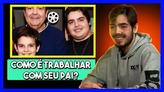 Filho do Faustão Fala Como é Trabalhar com o Pai na TV #faustãonaband #cortespodcast