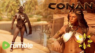 ▶️ WATCH » CONAN EXILES » BODY WAS TORN TO PIECES BUT STILL ALIVE >_< [4/20/23]