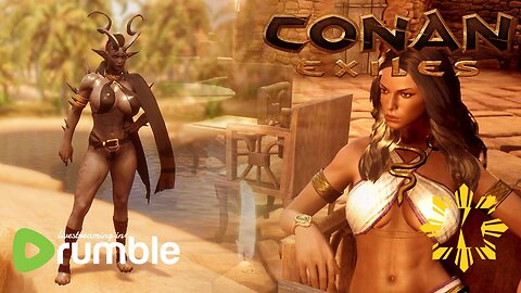 ▶️ WATCH » CONAN EXILES » BODY WAS TORN TO PIECES BUT STILL ALIVE >_< [4/20/23]