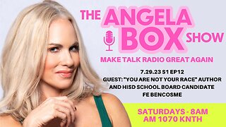 The Angela Box Show - July 29, 2023 S1 Ep12 - Guest: "You Are Not Your Race" Author Fe Bencosme