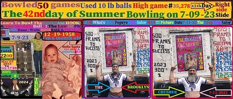 2200 games bowled become a better Straight/Hook ball bowler #165 with the Brooklyn Crusher 7-9-23